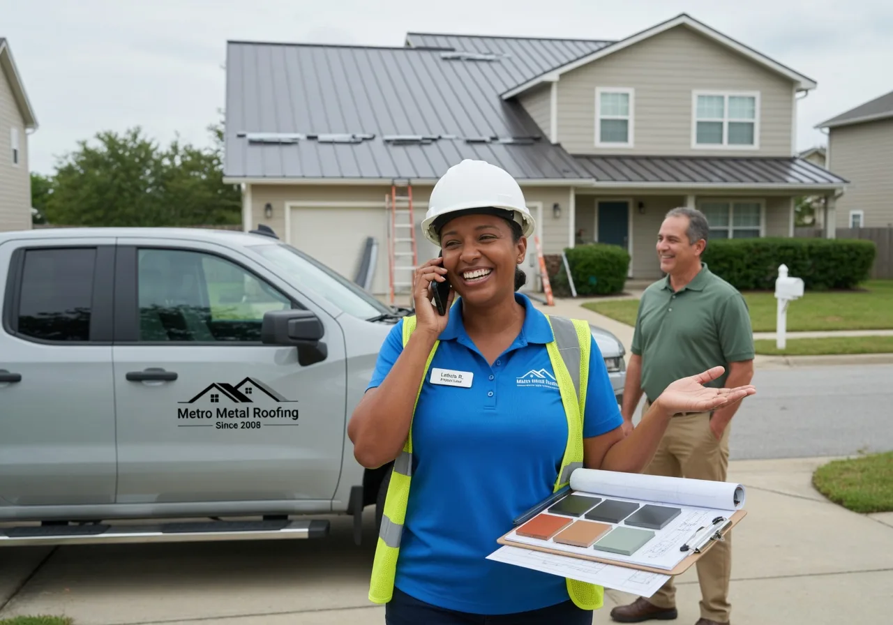Storm Damage Metal Roof Repair in Trenton, AL